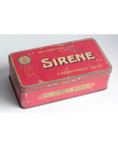 Boîte à Cigarettes tôle Sirene Compagnie Lejos