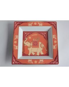 ROSENTHAL Plat porcelaine Éléphant The Maharaja's Gift