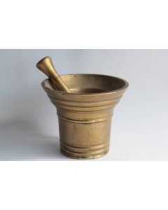 Ancien Mortier et pilon bronze