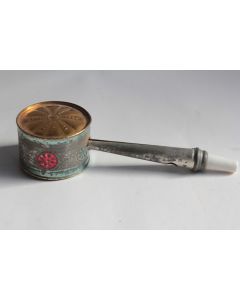 Ancien Hochet Sifflet tôle