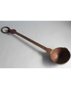 Ancienne Louche cuivre martelé