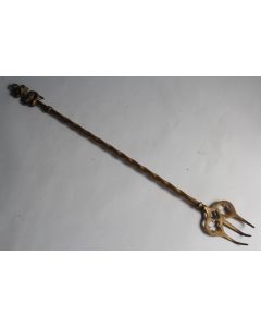 Ancienne Fourchette de cheminée Diable