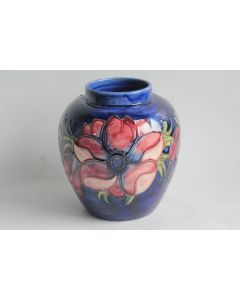 MOORCROFT Vase céramique Anémone Angleterre