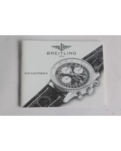 BREITLING livret notice montre Old Navitimer II