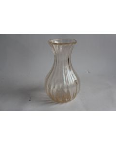 MURANO Vase verre poudre d'or