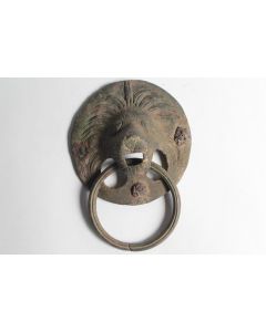 Poignée Tête de lion bronze Romain IIe-IIIe siècle