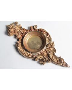 Porte montre à gousset mural bronze XIXe siècle