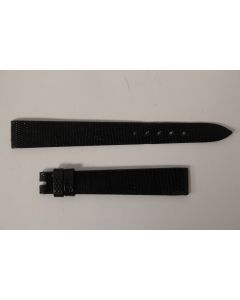 Bracelet montre Universal Genève lézard noir 13 mm