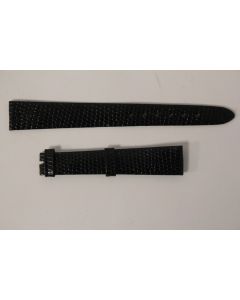 Bracelet montre Universal Genève lézard noir 13 mm