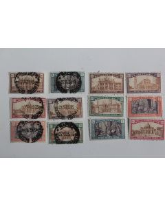 Timbres Italie commémoration de l'année sainte 1924 neufs