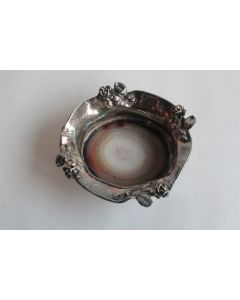 Vide-poche agate et argent
