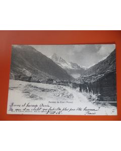 CPA Hameau de Zinal - Valais ( Suisse )