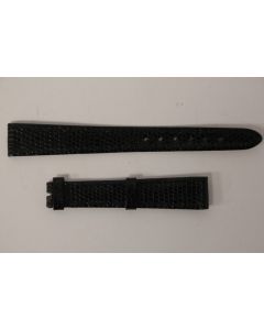 Bracelet montre Universal Genève lézard noir 13 mm