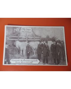 CPA 75 Publicitaire  Concours agricole - Visite Ministérielle 