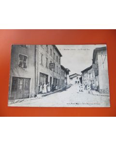 CPA 38 Roche - La Grande Rue