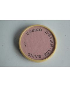 Miroir de poche publicitaire Casino d'Évian-les-Bains