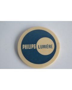 Miroir de poche publicitaire Philips Lumière