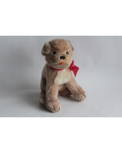 STEIFF Chien peluche mohair Mopsy