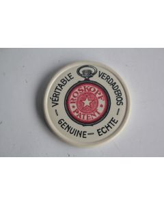 Miroir de poche publicitaire Horloger Roskopf Suisse Montre