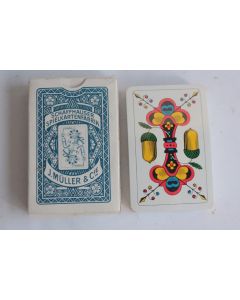 Jeu de cartes Jass Suisse N° 40D Doppelköpfig J. Müller & Cie