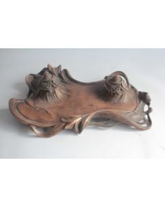 Encrier double Art Nouveau