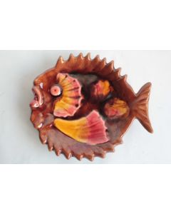 Plat Poisson barbotine Saint Gille