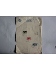 Timbres Norvège Jeux olympique d'Oslo service de presse FDC 1952