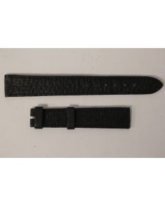 Bracelet montre Universal Genève noir 16 mm