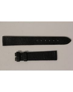 Bracelet montre Universal Genève noir 16 mm