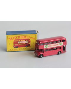 LESNEY Véhicule miniature N°5 Bus Routemaster BP Visco-static