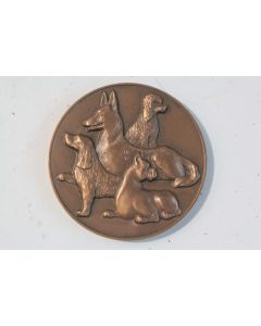 Médaille bronze Chiens Exposition Canine internationale d'Évian