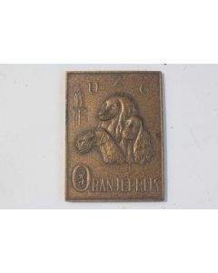 Médaille UZG Oranjeprijs Concours canin Belgique 1930 Chiens