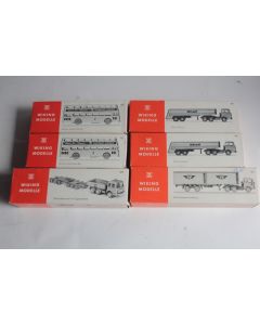 WIKING MODELS 6 boîtes Camion Bus miniature