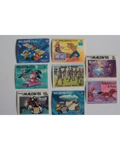 Timbres Republic of Maldives neufs 1986