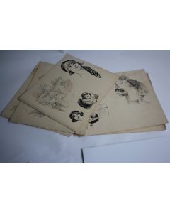 Anciens dessins originaux encre (57) Art deco