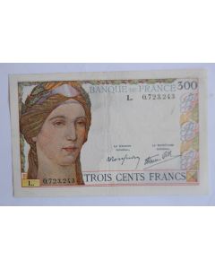 Billet 300 Francs type 1938 France 6-10-1948