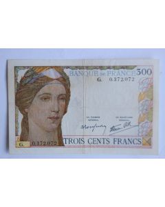Billet 300 Francs type 1938 France 6-10-1948
