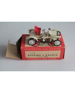 Rami J.M.K Voiture miniature Sizaire & naudin Course 1906 n°8