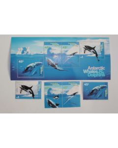 Timbres Australie Antarctic whales & Dolphins 1994 neufs