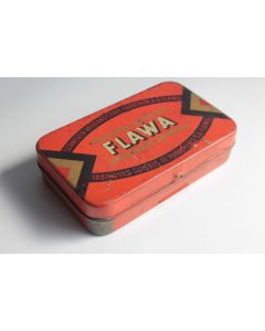 Boîte médicaments tôle lithographiée Flawa pharmacie de poche