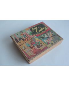 Ancien Jeu de société jeu de cubes