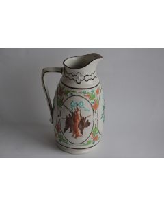 Pichet Gibiers Chasse Staffordshire James Edwards & Sons