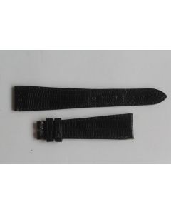 Bracelet montre Brinkmann Napoli lézard noir 20 mm
