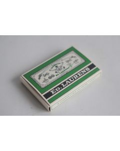 Boîte à cigarettes ED. LAURENS Khédive Vert 5 cigarettes