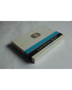 Boîte à cigarettes tôle lithographiée ED. LAURENS Bleu
