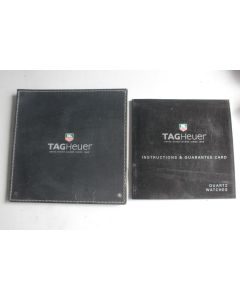 TAG HEUER livret notice montre Quartz Watches