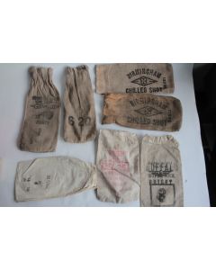 Anciens petits sacs de munitions Toile Chasse Gevelot Birmingham