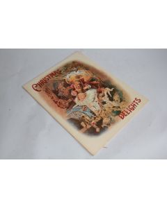 Livre illustré Christmas delights McLoughlin Bros Legend 1978