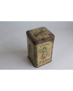 Boîte chocolat cacao SUCHARD tôle lithographiée