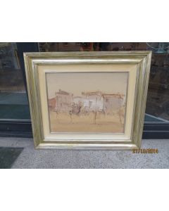 Peinture à l'huile sur toile Renzo CODOGNOTTO